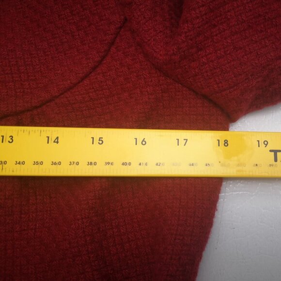 RW&CO. Ladies Size XS Red Lined Button Front Removable Hood Jacket - Picture 9 of 11